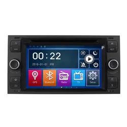 Автомобильный мультимедийный dvd-плеер 2 Din Win ce Системы с сенсорным экраном 7-дюймовый экран для Ford Transit 2004-2008