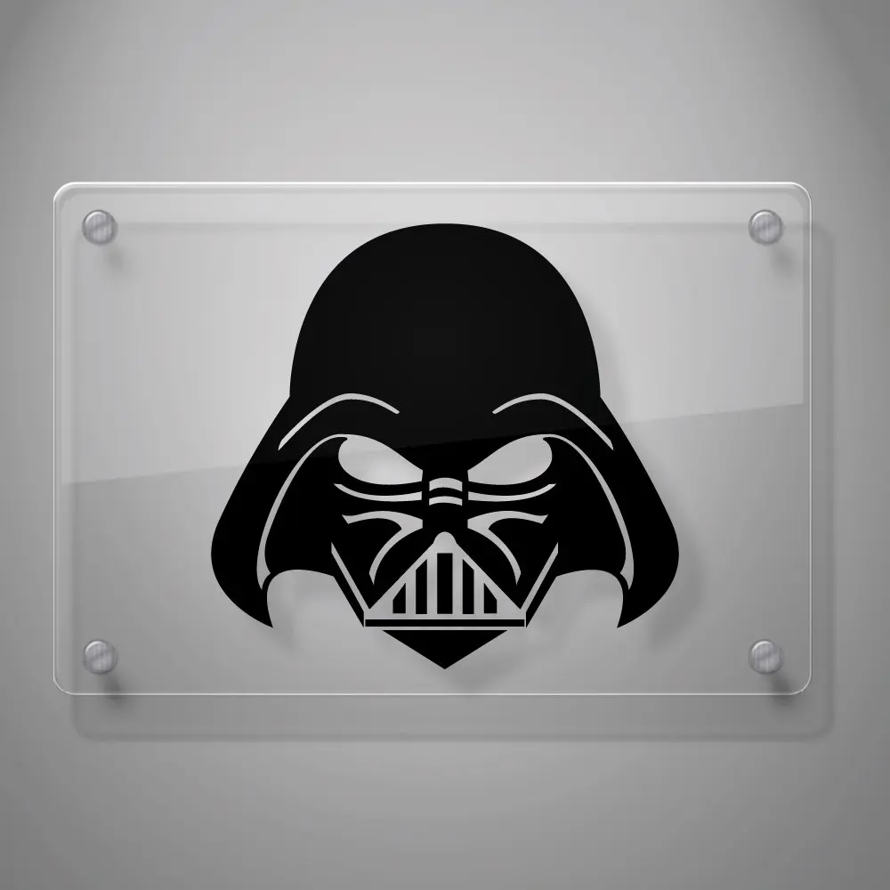 

Yoonek Graphics Darth Vader Decal, Star Wars Sticker for Car Window, Laptop, Motorcycle, Walls, Mirror and More