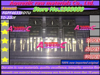 

Aoweziic 100% new imported original FGPF4633RDTU FGPF4633TU FGPF4633 TO-220F IGBT high speed switch transistor 70A 330V
