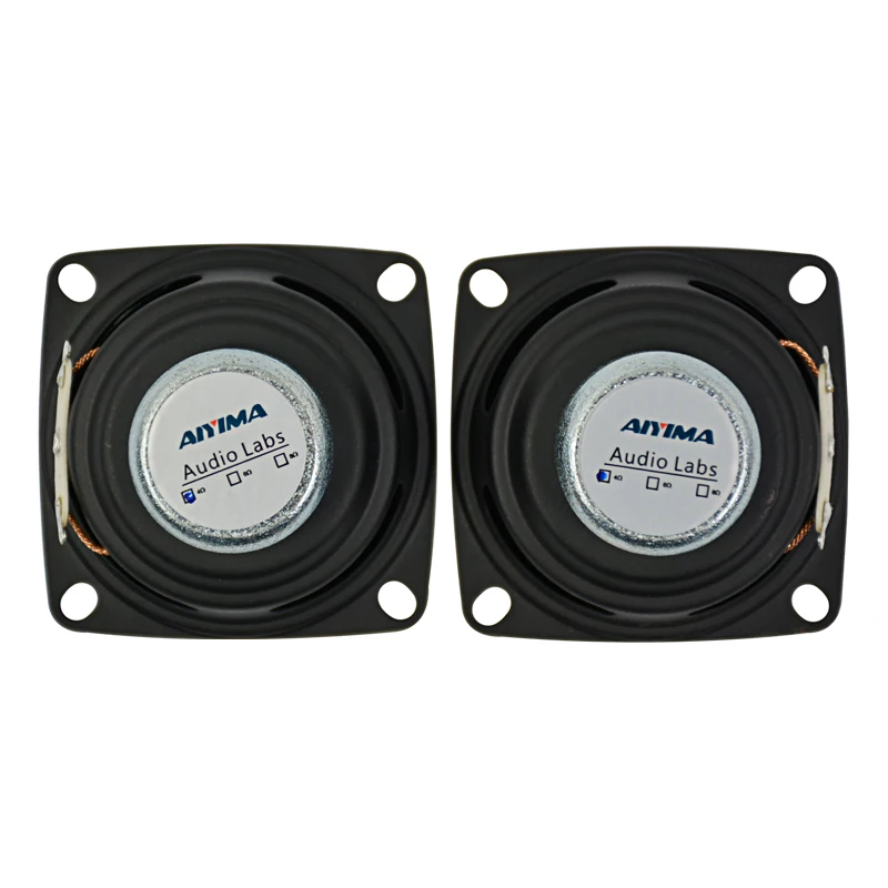 AIYIMA 2Pcs 2Inch Mini Portable Speaker Full Range Speaker 4Ohm 12W DIY Stereo HiFi Horn Loudspeaker Home Theater Accessorie AIYIMA 2Pcs 2Inch Mini Portable Speaker Full Range Speaker 4Ohm 12W DIY Stereo HiFi Horn Loudspeaker Home Theater Accessorie