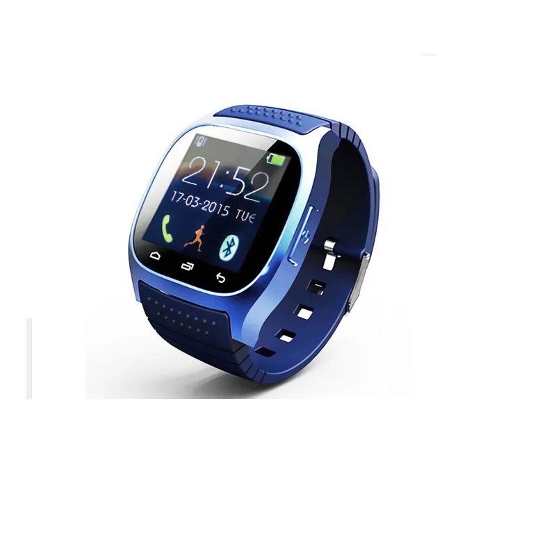 Stepfly Спортивные Bluetooth Смарт часы Роскошные наручные часы M26 с циферблатом SMS напоминают шагомер для IOS Android PK U8