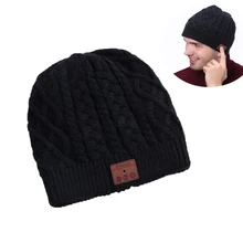 Стиль, беспроводная Bluetooth шапочка, шапка со съемной bluetooth-гарнитурой, наушниками, динамиком, микрофоном, плюс бархатная Спортивная уличная шапка