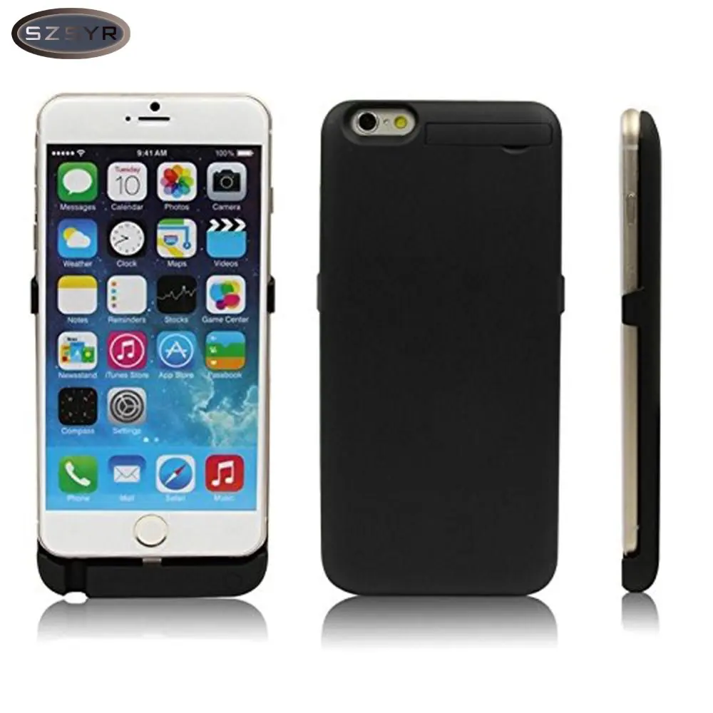 Goedkoop Battey Case 7000 mAh Externe Smart Batterij Oplader Cover Voor iphone 6 Plus 6 S Plus 5.5 inch Power Bank Backup Case Freeshipping