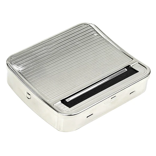 70mm Metal Automatic Cigarette Tobacco Smoking Rolling Machine Roller Box 58YQ cigarette rolling machine