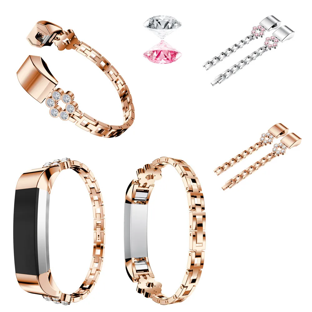 Stainless Steel Watch Bracelet Band Strap For Fitbit Alta HR/Fitbit PG11 Professional Factory Price Drop Shipping | Электроника