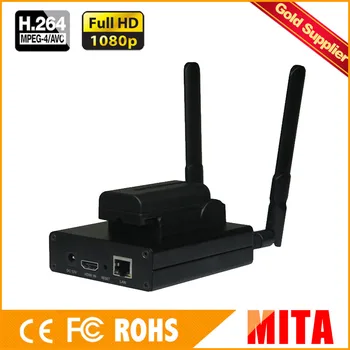 

DHL Free Shipping MPEG-4 AVC / H.264 WIFI HDMI Video Encoder HDMI Transmitter Live Broadcast Encoder Wireless H264 IPTV Encoder