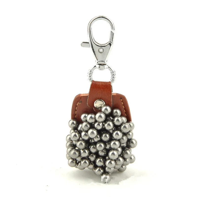

Strong Magnets For Hunting Slingshot Steel Balls Bag Strong Magnetic Keychain Slingshot Steel Bag Key Ring Pendant Decoration