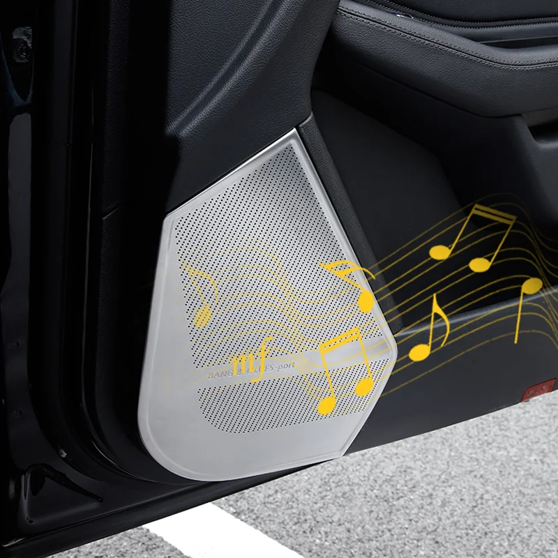 

Door Speaker Panel loudspeak Cover Trims For Mercedes-Benz ML320 2012 W166 GL X166 GLS amg GLE coupe C292 Interior Decorative