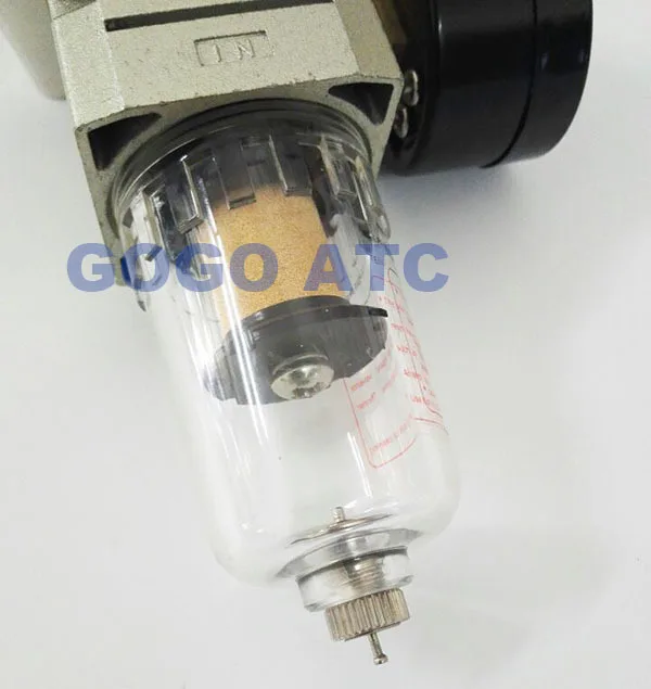 Пневматический воздушный фильтр Регулятор AW2000-02 1/4 дюймов SMC тип блок обработки воздуха с медным картриджем Ручной Авто сливной AW2000-02D