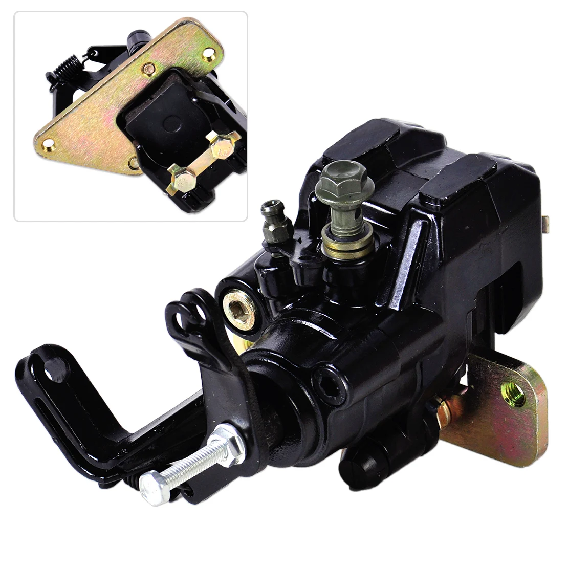 

beler New 1pc Metal Rear Back Brake Caliper Fit for Suzuki Quad Sport Z400 2003 2004 2005-2009 Quadsport LT-Z400 2012 2013 2014