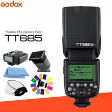 Godox TT685 2.4G HSS TTL GN60 Flash Speedlite+ X1T- Trigger Transmitter Kit for Nikon Canon Sony Olympus Panasonic Fujifilm
