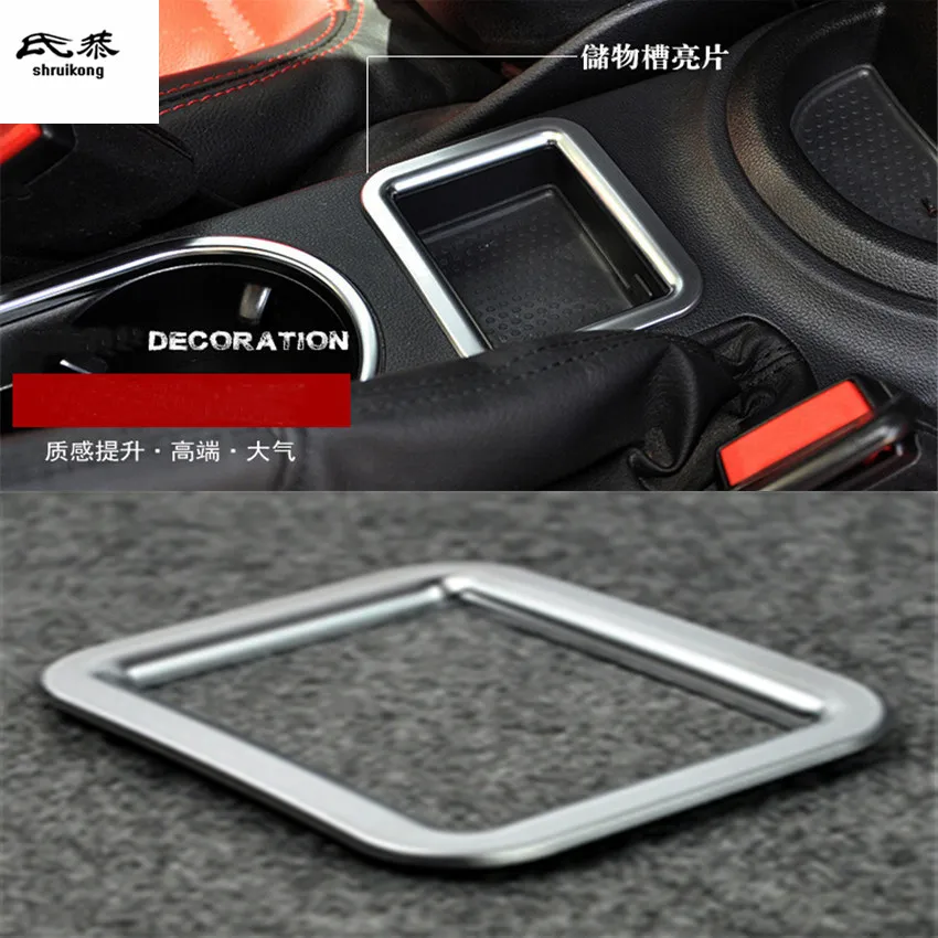 

Free shipping 1pc Car stickers ABS material Storage notch decoration cover for 2013-2018 Volkswagen VW Beetle