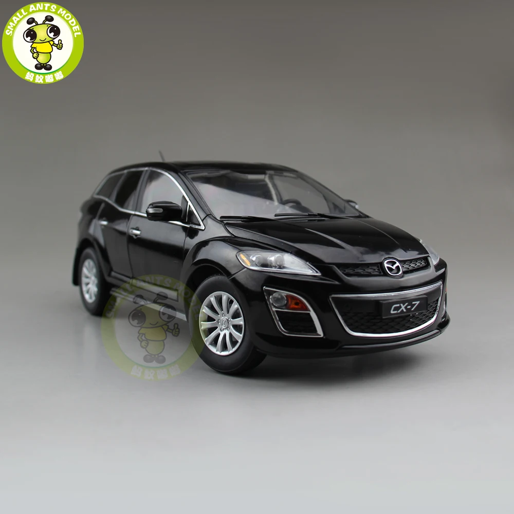1/18 Mazda CX-7 CX 7 литой металлический Автомобиль SUV модель игрушка мальчик девочка Подарочная коллекция черный