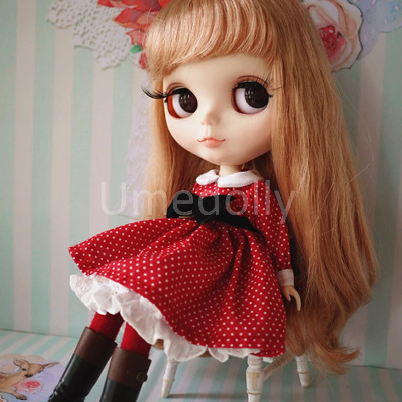1 шт. белая Нижняя юбка для платья Blyth Azone Holala Pullip Ixdoll 1/6 BJD 1/8 аксессуары
