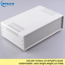 DIY Распределительная коробка распределительный чехол на заказ diy железная проектная коробка для электронного корпуса приборная коробка 280*170*80 мм