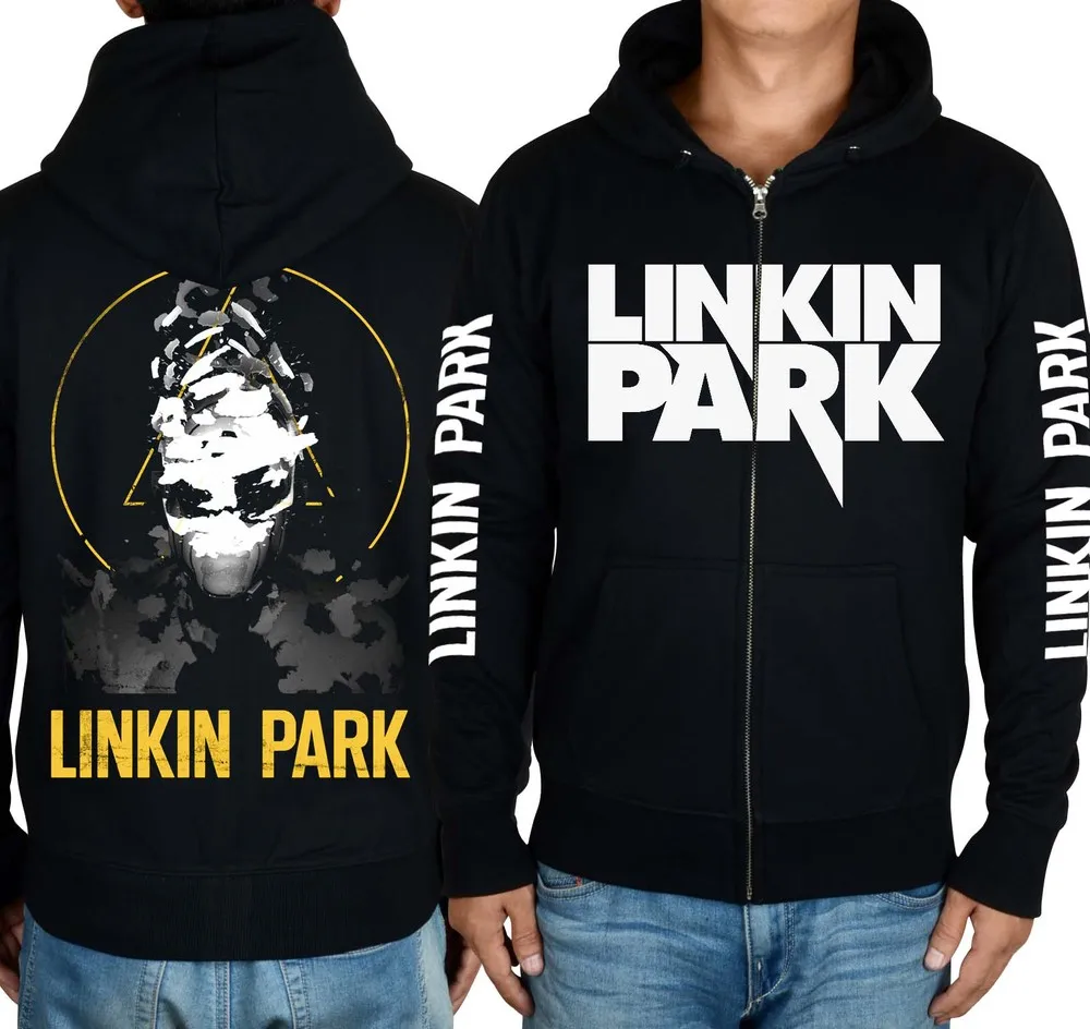 4 вида Linkin Park приятный мягкий теплый рок sudadera Толстовки зимняя куртка панк Хардрок тяжелых металлов Rap молнии флисовая толстовка