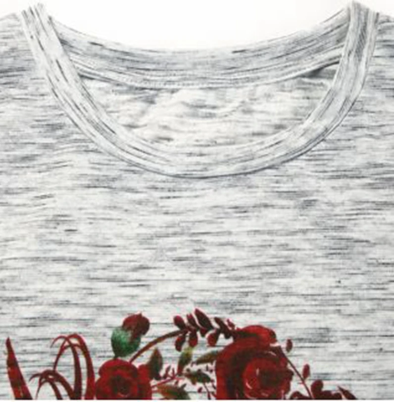 Women t shirt Short Sleeve Floral Not Today Satan Letters Printed Causal t shirts Female O-Neck Summer Gray Ladies Tops t-shirt (15)