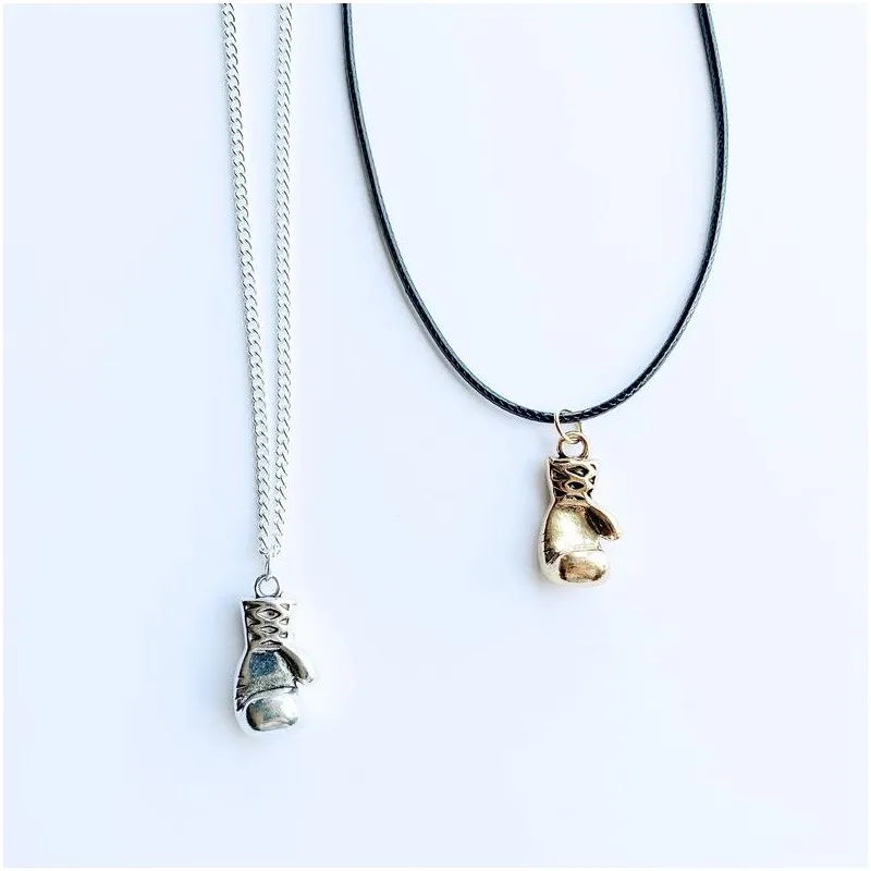 

Boxing Glove Necklace, Boxing Glove Pendant, Fitness Boxing Fists Knuckle Gym Necklace, Necklace, Silver Gold Boxing Glove Neckl