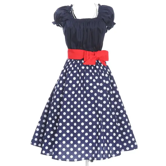 Free Shipping Large Sizes Clothing Elastic Fit Polka Dots Navy Blue White Sexy Usa Size Dress Rockabilly Vintage Novelty Clothes Clothes Free Shipping Dresses Free Shippingdress Rockabilly Aliexpress