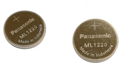 Bateria para Panasonic Pilhas de Moedas Lote Nova Ml1220 3 v 1220 ml Recarregável Cmos Rtc Bios Back up Bateria Botão Celular 30 Pçs –