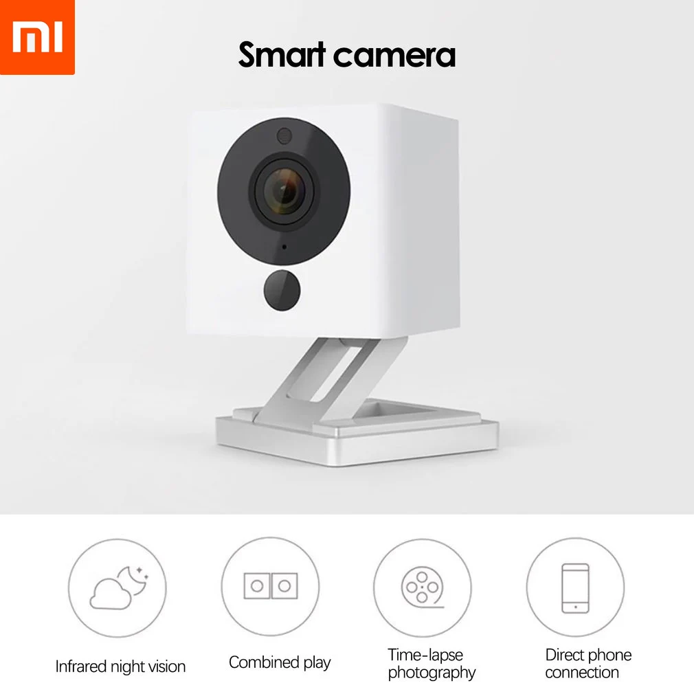 

Xiaomi Mijia Xiaofang CCTV Digital Zoom Smart IP Camera 110 Degree F2.0 8X 1080P WIFI Wireless Camaras Cam Night Vision