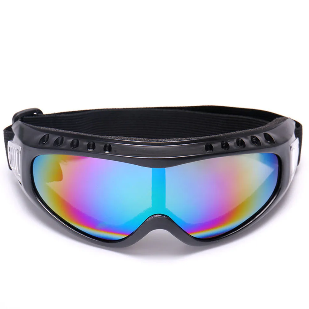 

Hot Sales 1pc Multicolor Adult Snowboard Ski Goggles Gear Sport Skiing Glasses Anti-fog UV Dual Lens Ski Glasses