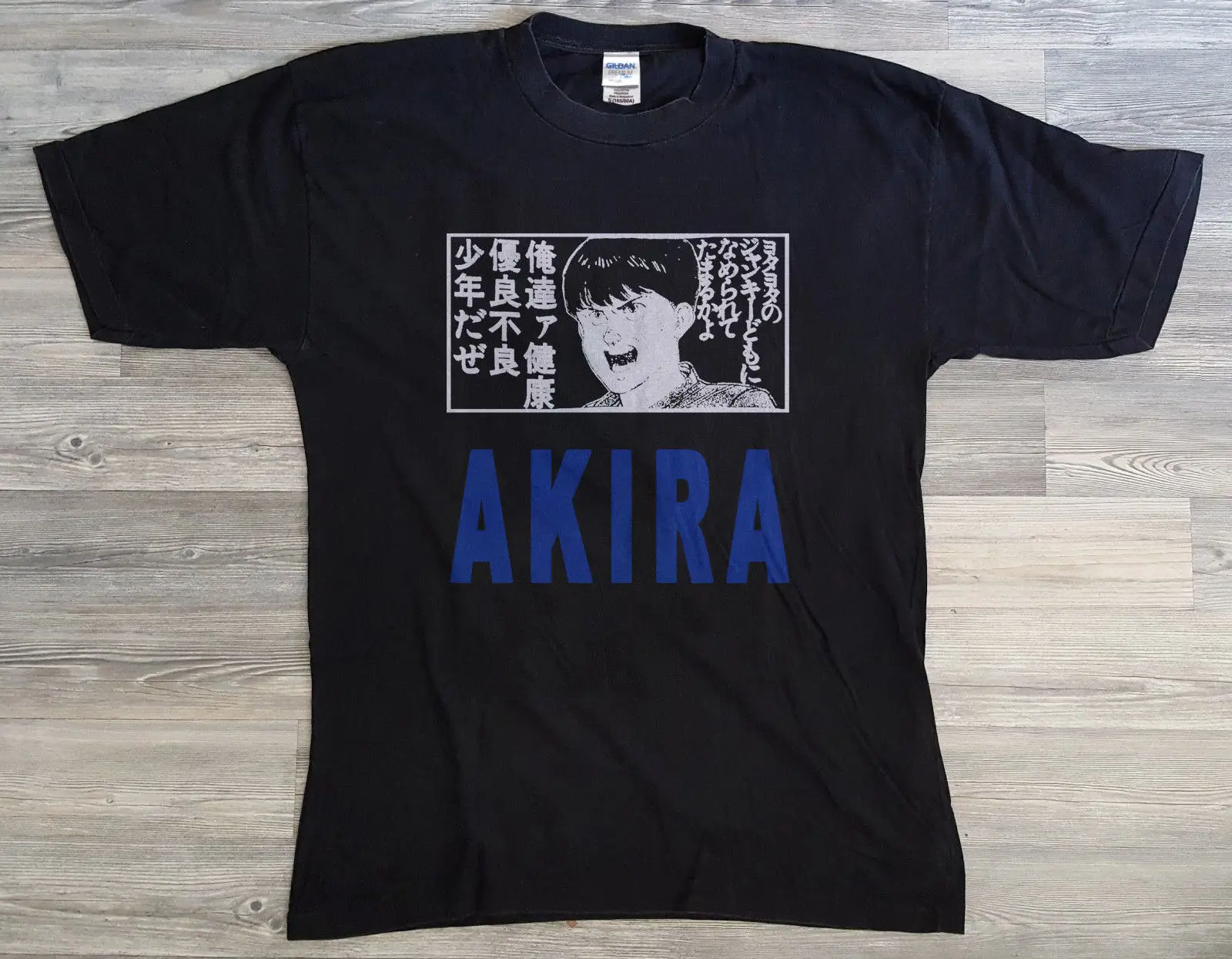 

Vintage Akira Shirt 90s Men's Black size S-3XL Reprint New Arrival Male Tees Casual Boy T-Shirt Tops Discounts