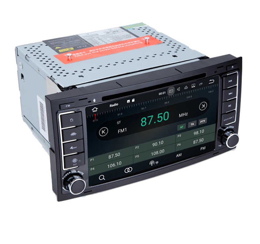 7 дюймовый автомобильный DVD плеер Android 1 для VW Touareg Multivan с Wifi 3G GPS Bluetooth Радио RDS USB