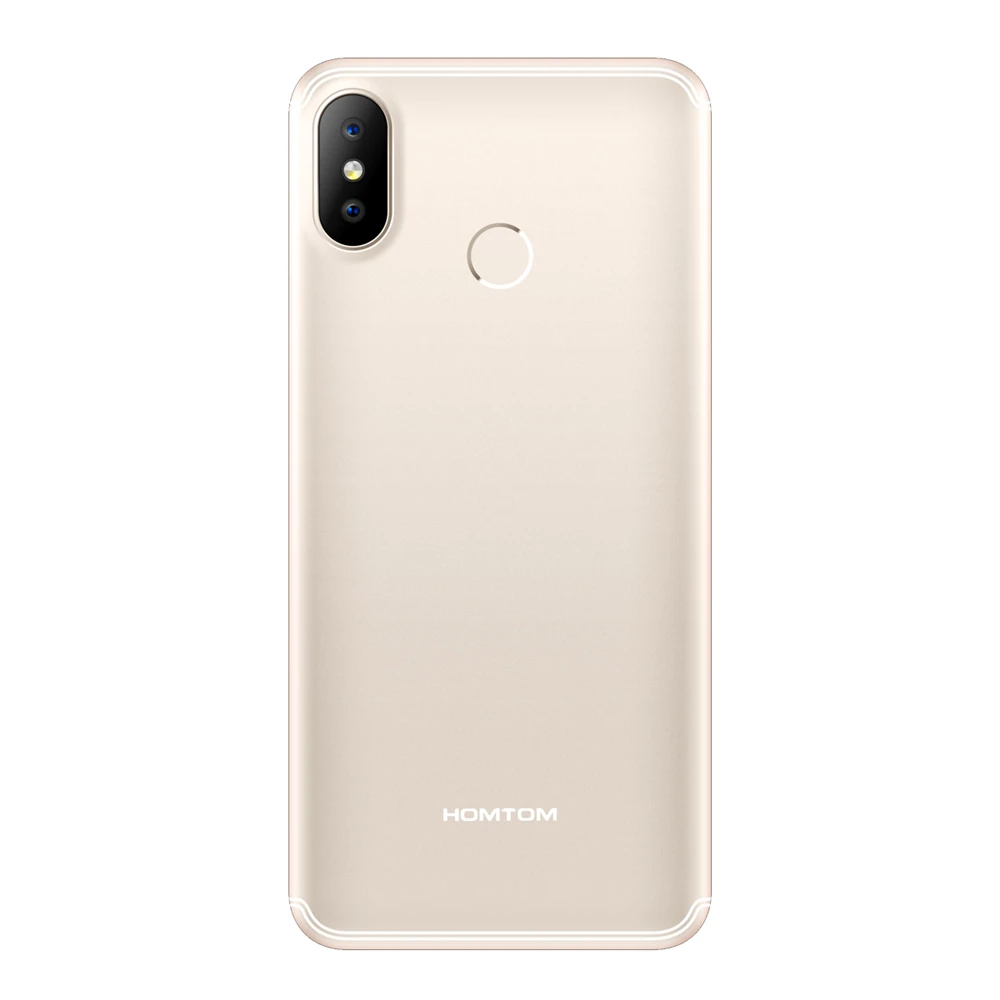 HOMTOM C2 смартфон 18:9 полный Экран MTK6739 Ouad Core 5," отпечатков пальцев 2 ГБ+ 16 GB Двойная камера заднего вида для 13MP+ 8MP 4G мобильный телефон OTG