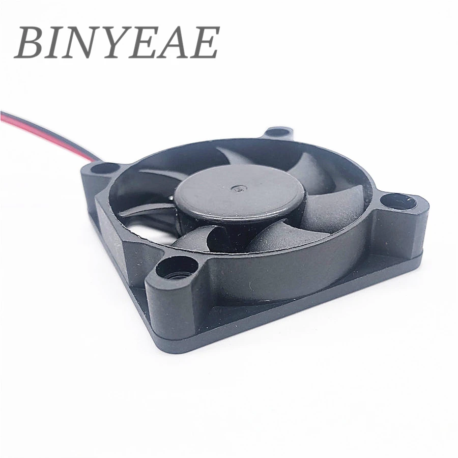 

Ball bearing DC 5V 12V 24V 5010 50MM 50*50*10MM Cooling Fan Graphics card bridge chip 3D Printer Cooling fan with 2pin