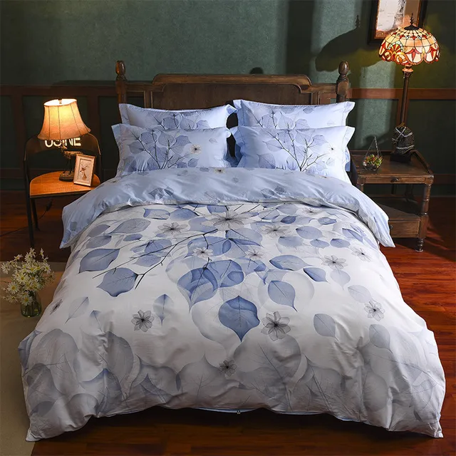 Fresh flower Digital print Bedding Set Quilt Cover Design Bed Set
