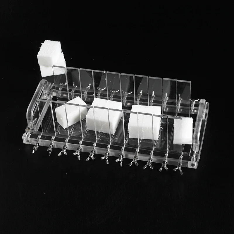 

Nicole Soap Making Tool Acrylic Wire Soap Loaf Cutter Professional Handmade Soaps Cutting Tools