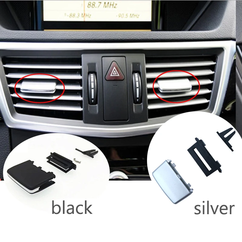 1PC for Mercedes Benz W212 E180 E200 E260 E280 E300 A / C Air Outlet Black Label Clips Repair Kit / Air Conditioning Vent - AliExpress Automobiles & ...