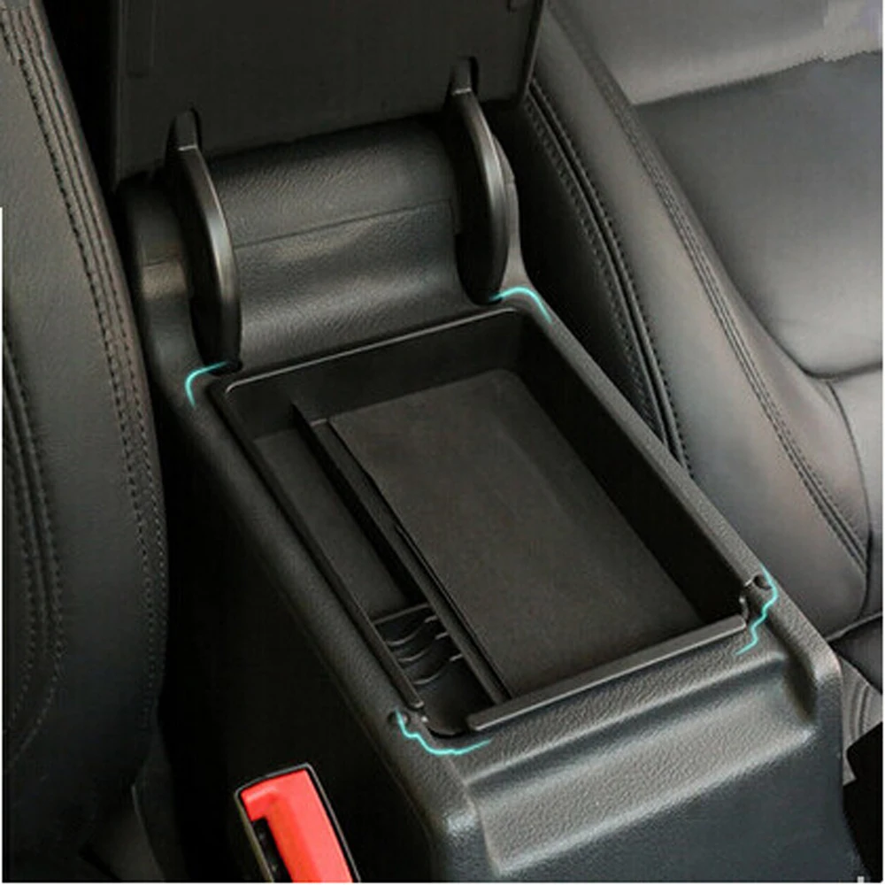 Glove box armrest suitcase storage clapboard auto accessories For Volkswagen VW Tiguan 2010-2015 | Автомобили и мотоциклы