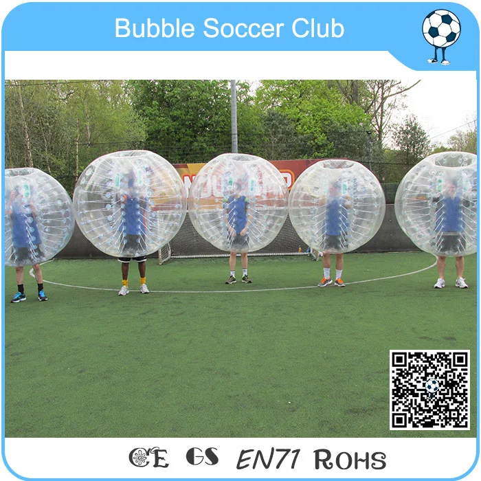 

Free Shipping 1.7m CE funny PVC/TPU bubble ball soccer, bubble ball for football, roll inside inflatable ball