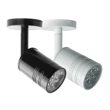 lamparas de techo 20 шт Серебристый Черный Белый foco led теплый/натуральный/холодный белый 85-265 в iluminacion светодиодное освещение для кухни