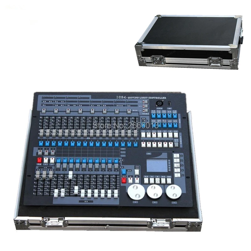 

With Flight Case 1024 Channels DMX512 DMX Controller Console DJ Disco Equipment DMX Lighting Consoles Professional Stage Lights