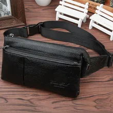 Новая Мужская поясная сумка высокого качества из натуральной кожи motion Повседневная сумка для мобильных телефонов сумки Слинг Грудь сумка