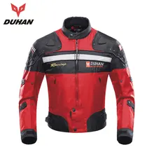 DUHAN Motorcycle jacket men Protective Moto Jacket Motocross Off Road Dirt Bike Riding Windproof Jaqueta racing