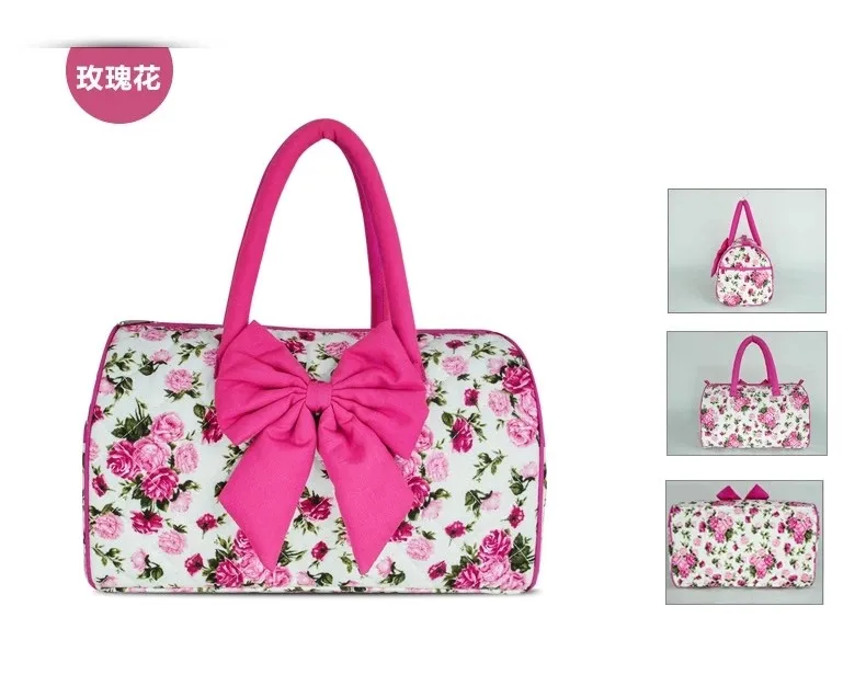 New bag lady bow Thailand pataya portable drum kit purses and handbags