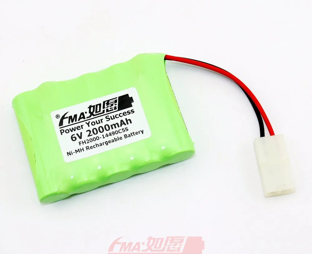 Home Alarm system Backup Power Ni MH 6V 2000mAH Rechargeable Battery