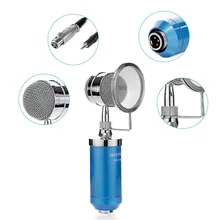 Neewer NW-1500 настольный вещательный и записывающий конденсаторный микрофон+ 3,5 мм штекер XLR Женский кабель+ Железный Настольный микрофонный Стенд+ поп-фильтр