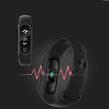 0.68 «OLED сенсорный Экран дисплея Bluetooth Smart Браслет фитнес-трекер Браслет для IOS Android мобильного телефона PK miband