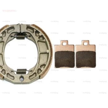 

for PIAGGIO ZIP 2 50 2001 - 2010 Brake Pills Shoe Drum set Front Rear 2009 2008 2007 2006 2005 2004 2003 2002
