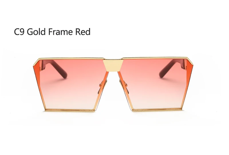 Новинка, солнцезащитные очки es для женщин и мужчин, негабаритные квадратные стекла es UV400, градиентные винтажные брендовые дизайнерские оправы для очков без оправы
