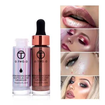 

O.TWO.O Liquid Highlighter Make Up Highlighter Cream Concealer Shimmer Face Glow Ultra-concentrated illuminating bronzing drops