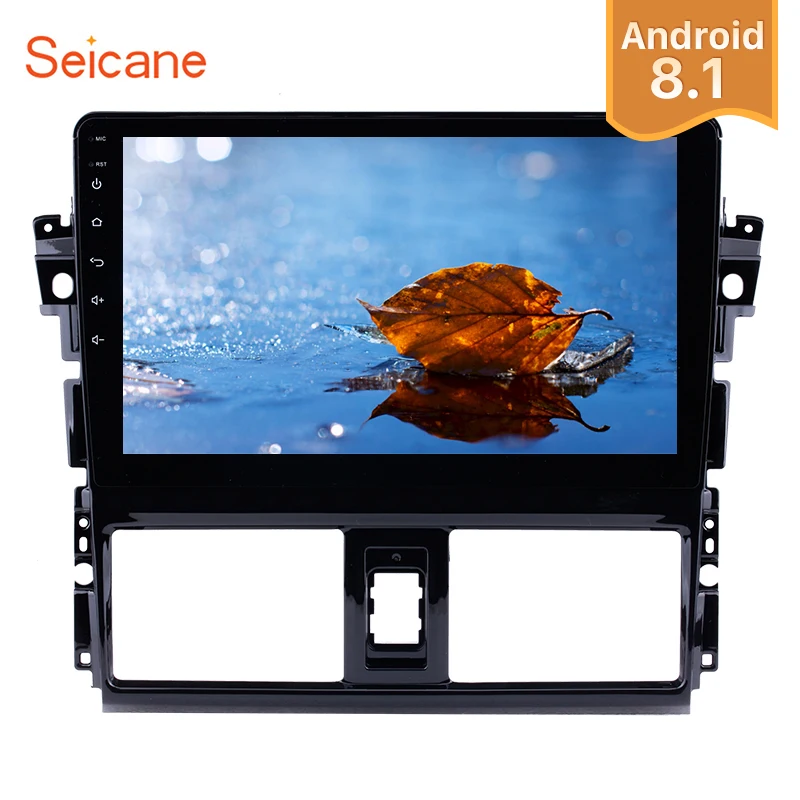 Seicane 2Din Android 8 1 для 2013 2014 Toyota Vios 10 дюймов GPS Радио тачскрин WiFi мультимедийный