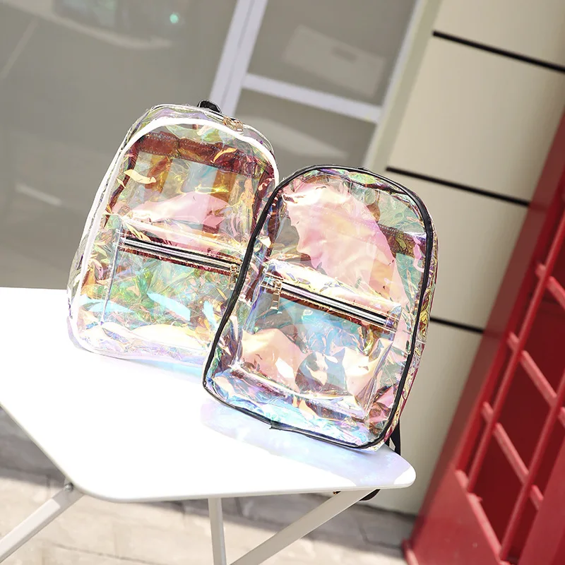 SUUTOOP 2018 النساء الهولوغرام الليزر Daypacks بو الجلود مراهق حقيبة مدرسية للبنات حزمة الإناث المجسم أكياس Mochila SUUTOOP 2018 النساء الهولوغرام الليزر Daypacks بو الجلود مراهق حقيبة مدرسية للبنات حزمة الإناث المجسم أكياس Mochila