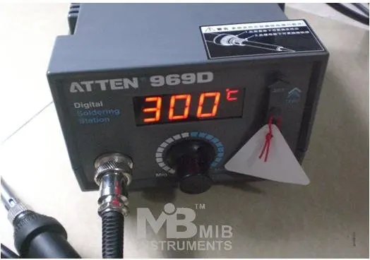 Saike 898D 2 in 1 Soldering Station Hot Air Gun+Iron