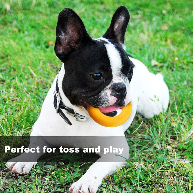 Игрушка для жевания собак, прочная резиновая обучающая игрушка, игрушки для прорезывания зубов для собак, нестираемые для маленьких и средних щенков